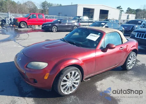 2006 Mazda Mx-5 Grand Touring из США, поврежденный, VIN JM1NC25F060110397